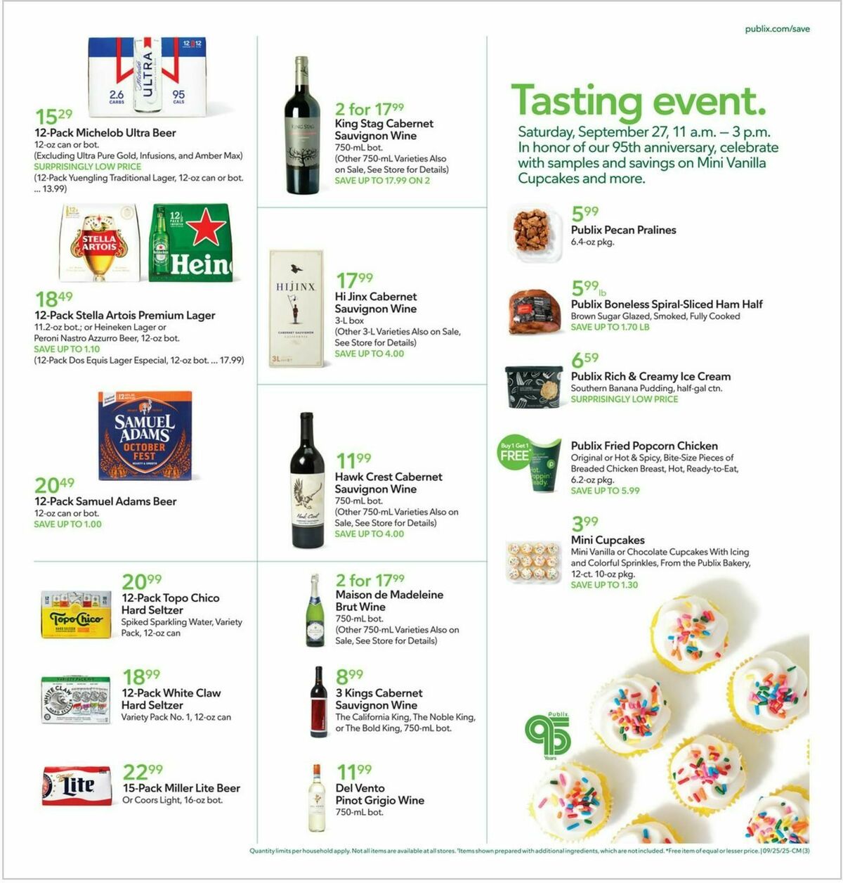 Publix Weekly Ad from September 24