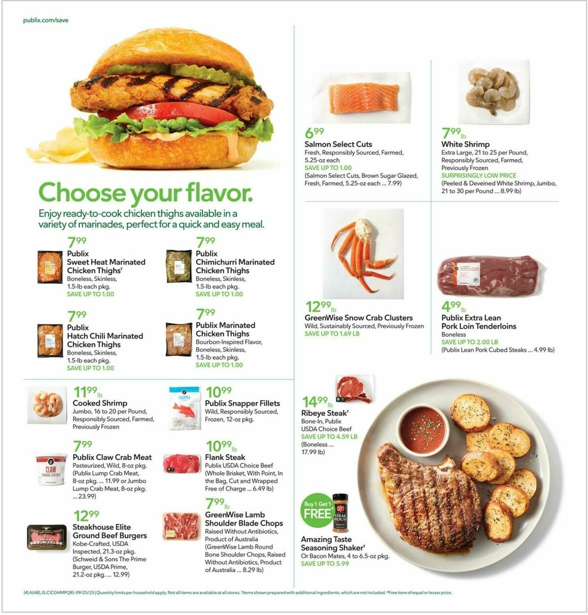 Publix Weekly Ad from September 24