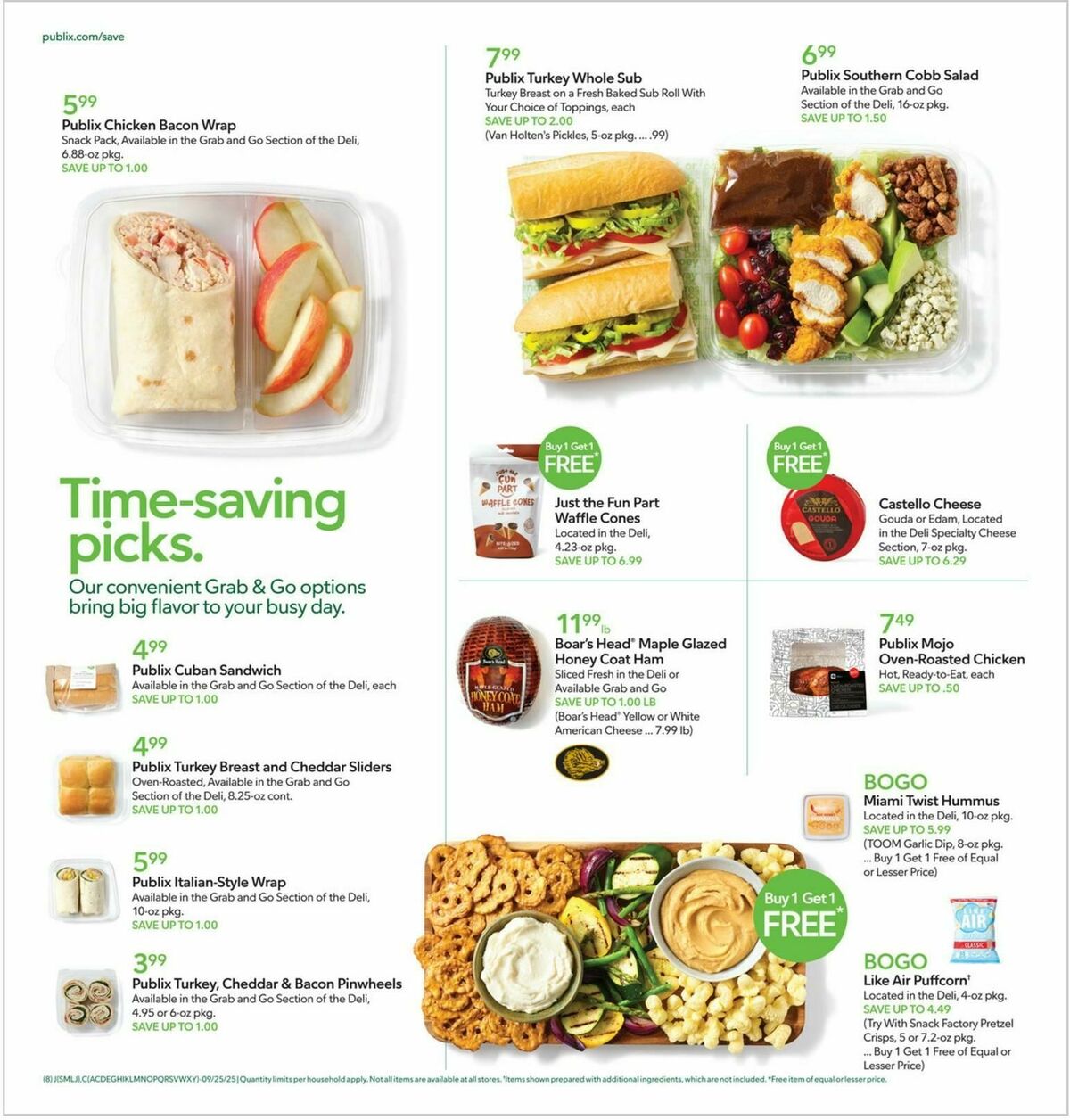 Publix Weekly Ad from September 24