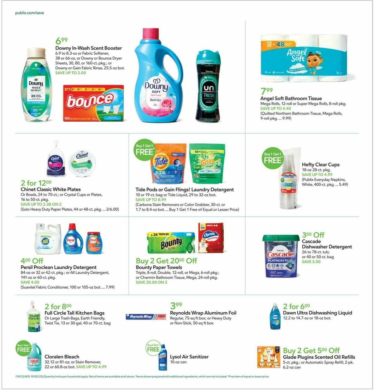 Publix Weekly Ad from October 1