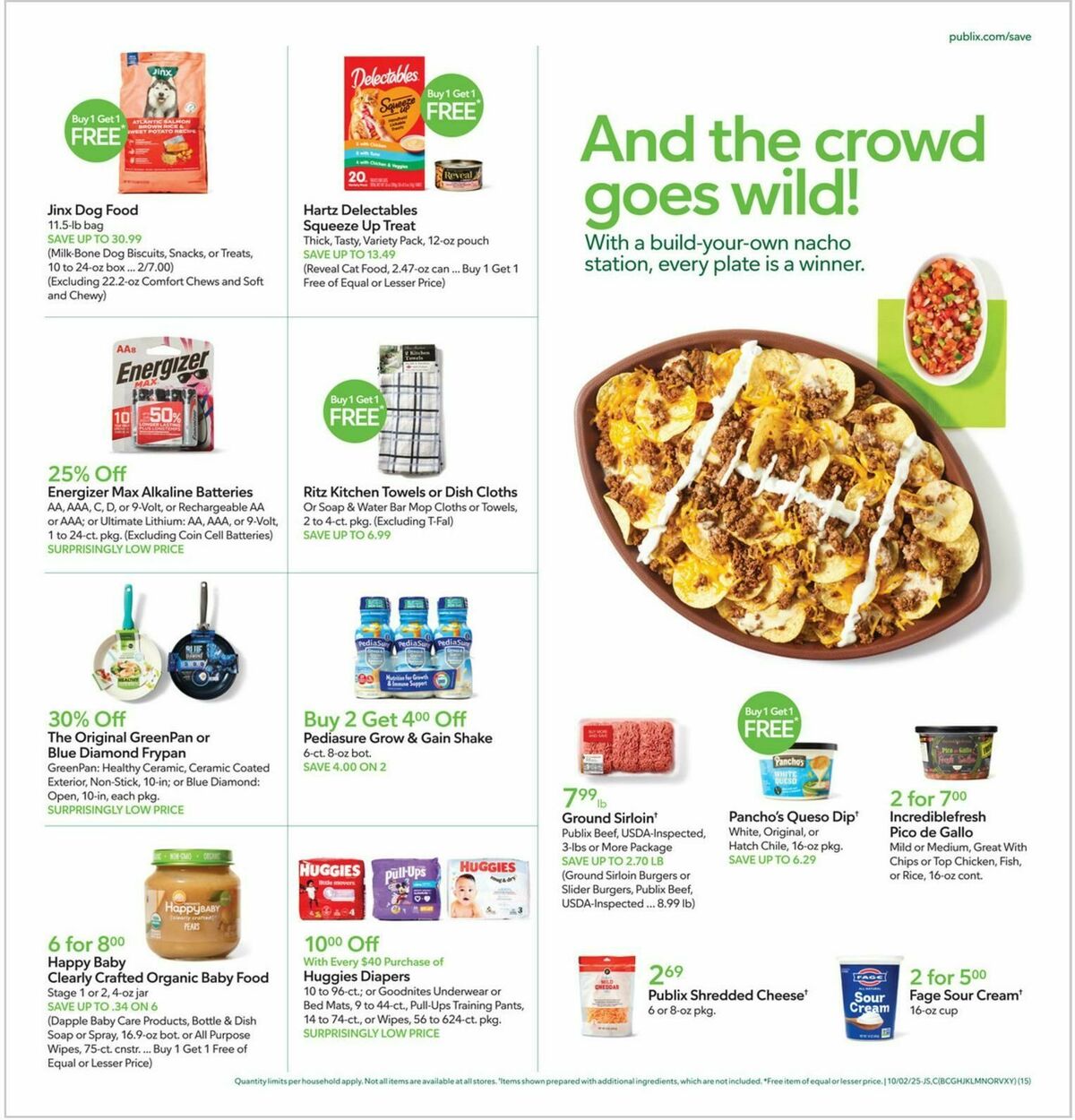Publix Weekly Ad from October 1