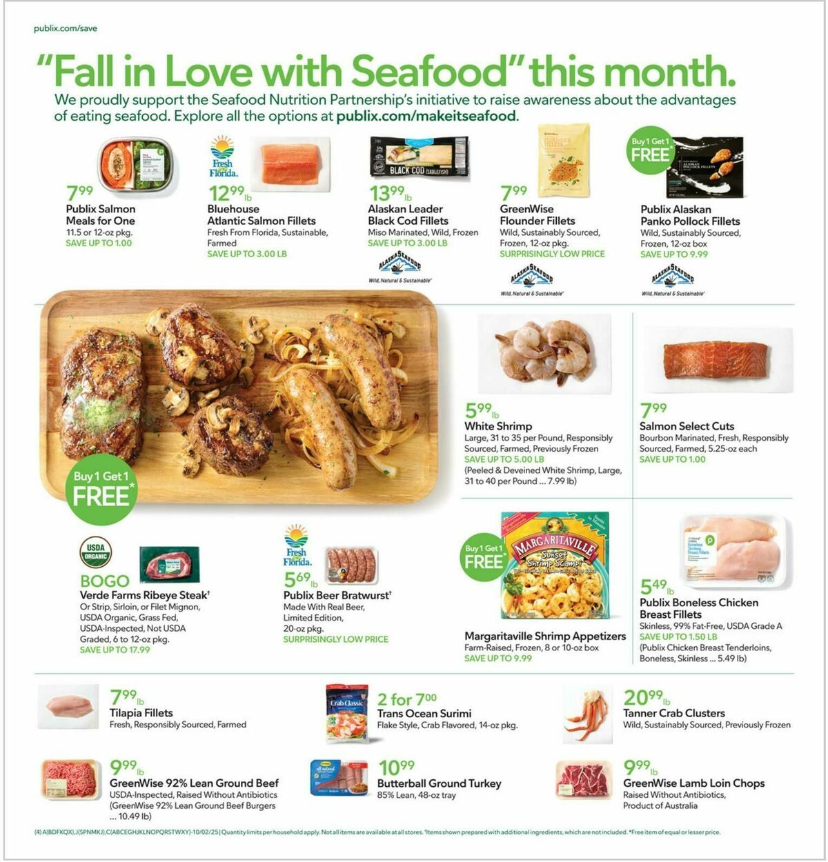 Publix Weekly Ad from October 1