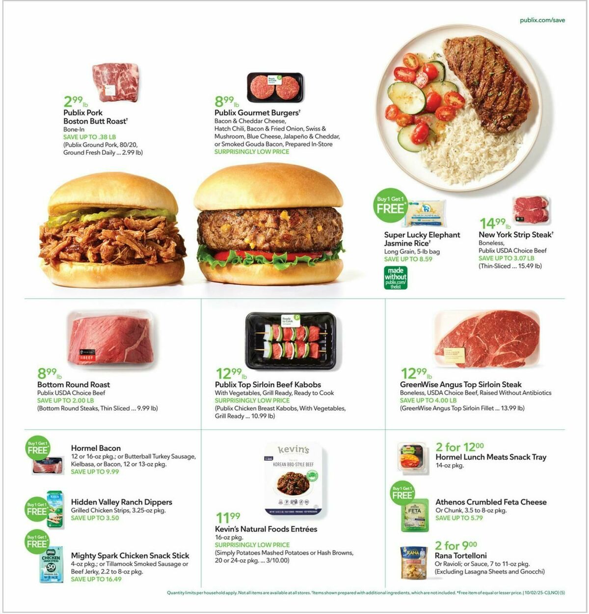 Publix Weekly Ad from October 1