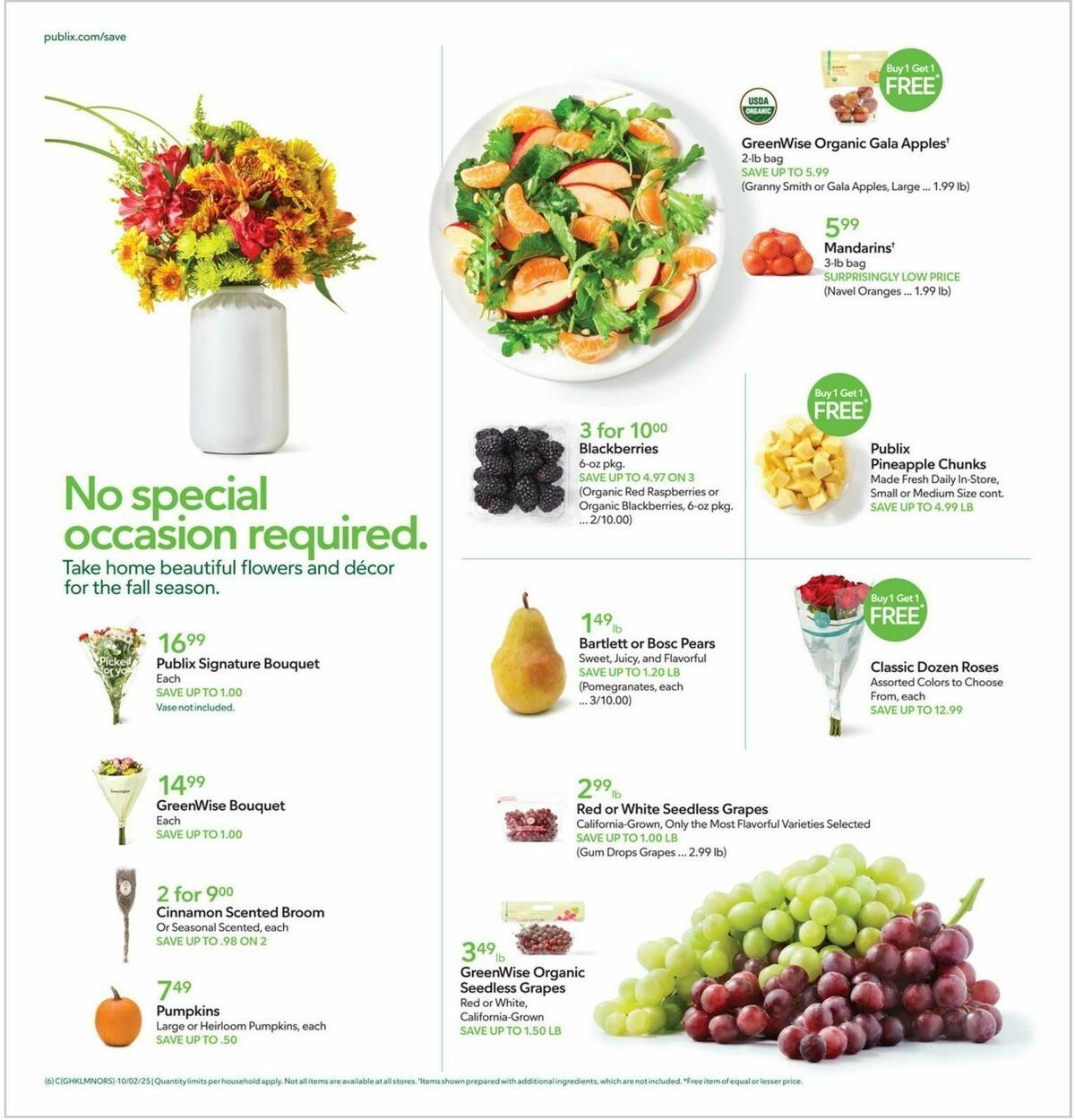 Publix Weekly Ad from October 1