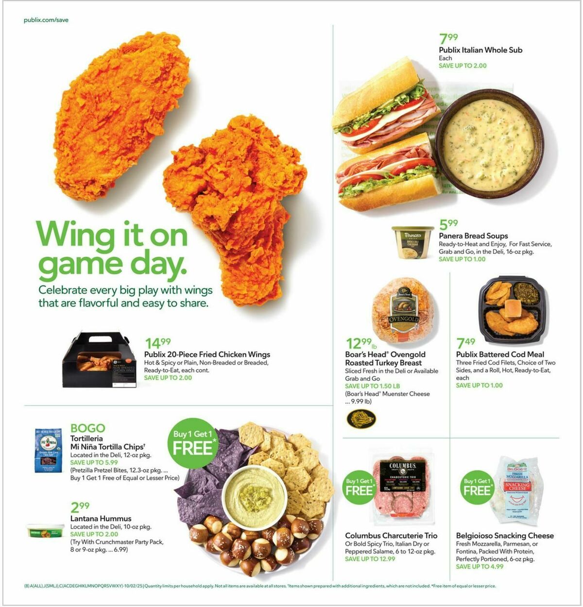 Publix Weekly Ad from October 1