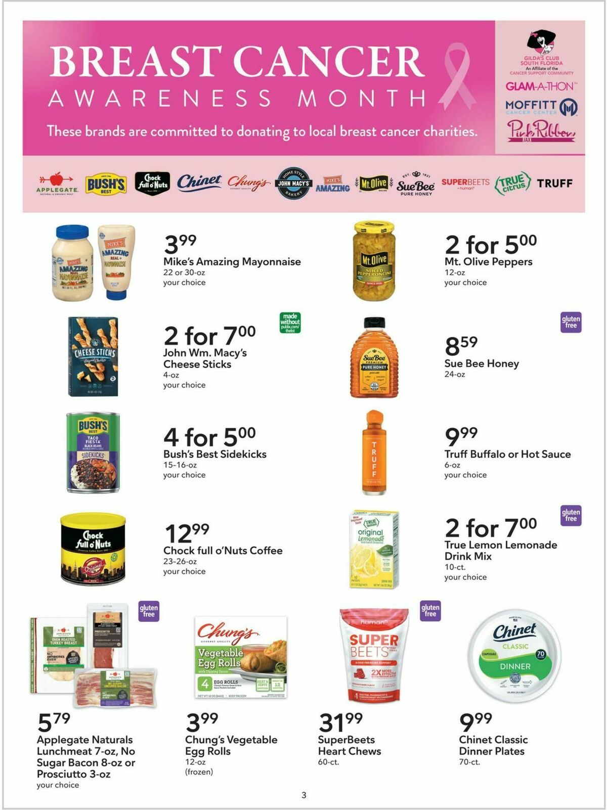 Publix Extra Savings Weekly Ad from October 4