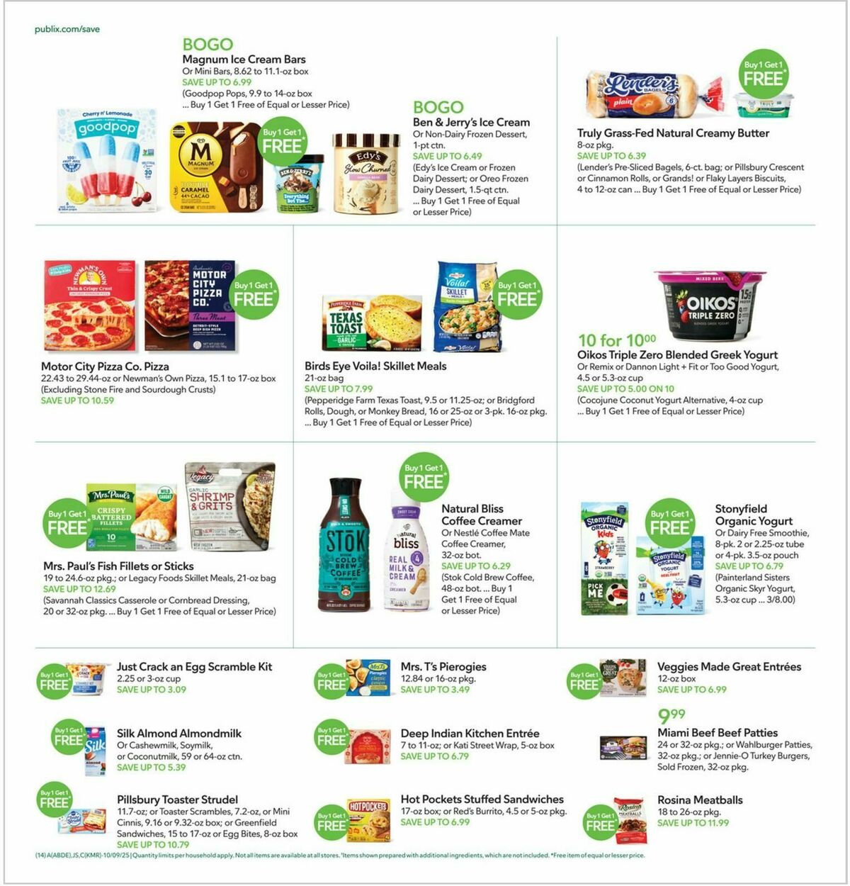 Publix Weekly Ad from October 8