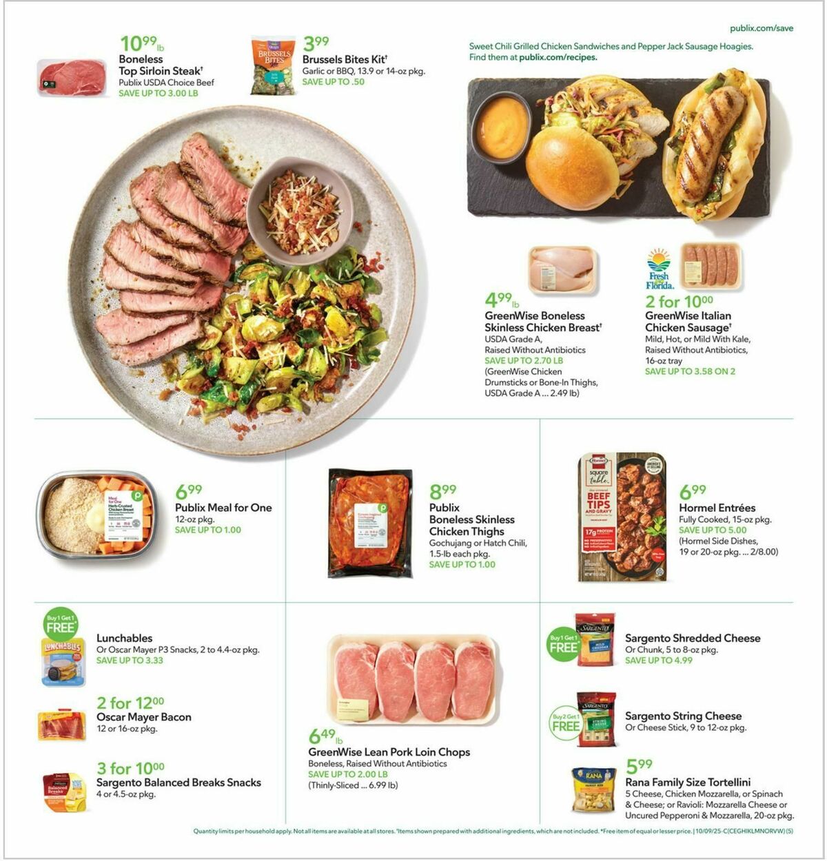 Publix Weekly Ad from October 8