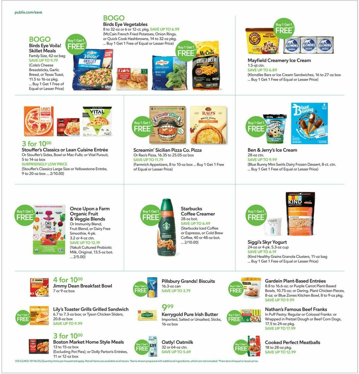 Publix Weekly Ad from October 15