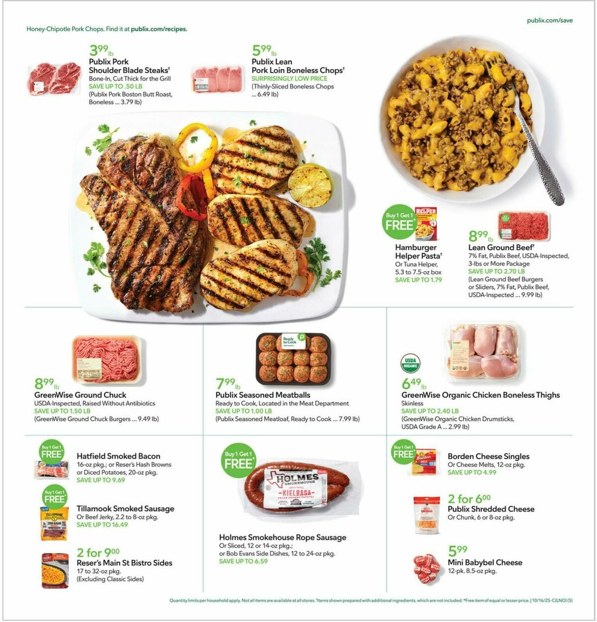 Publix Weekly Ad from October 15