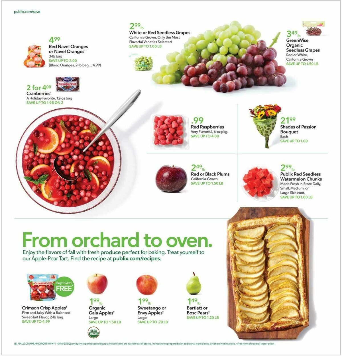 Publix Weekly Ad from October 15