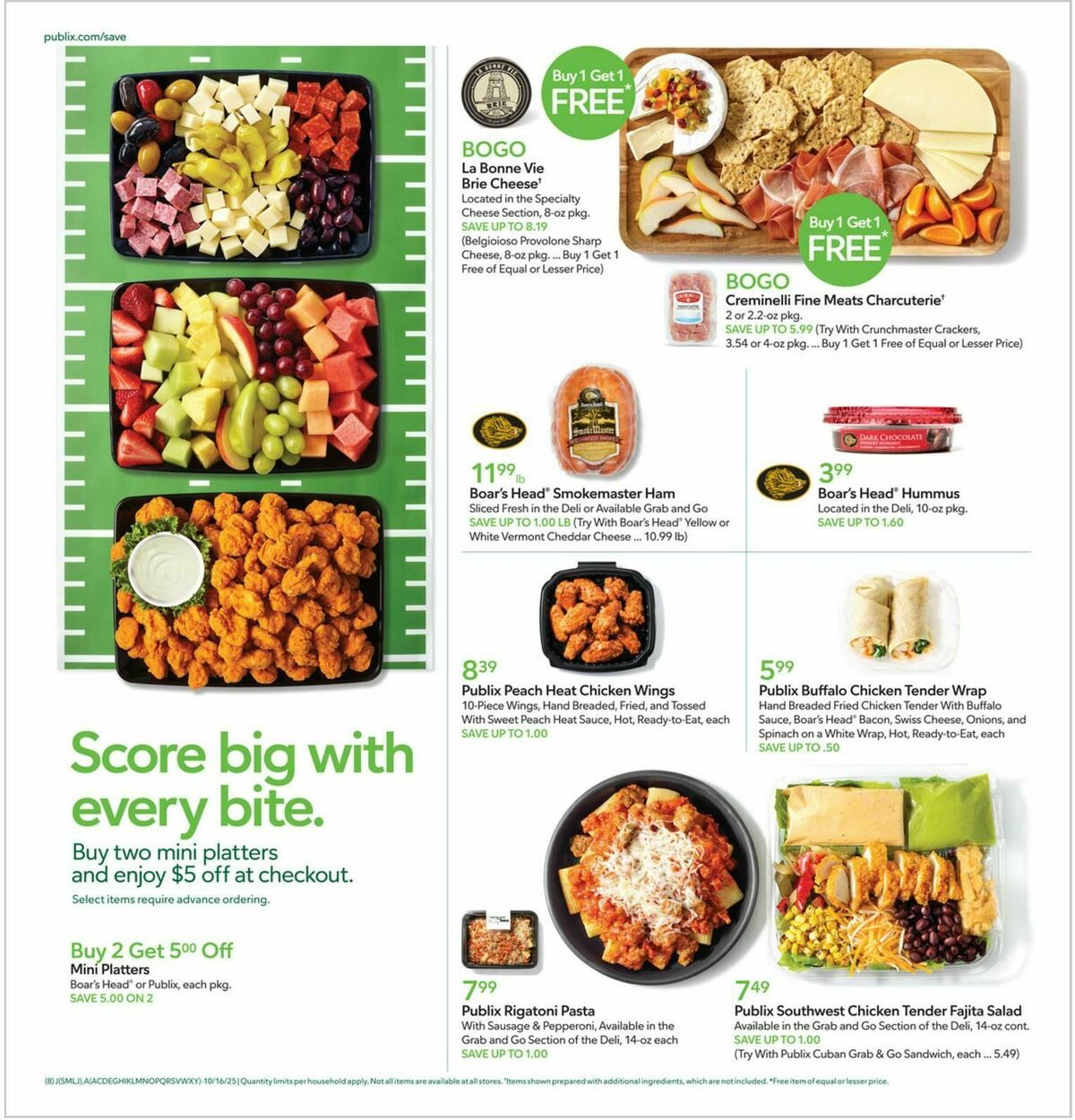 Publix Weekly Ad from October 15