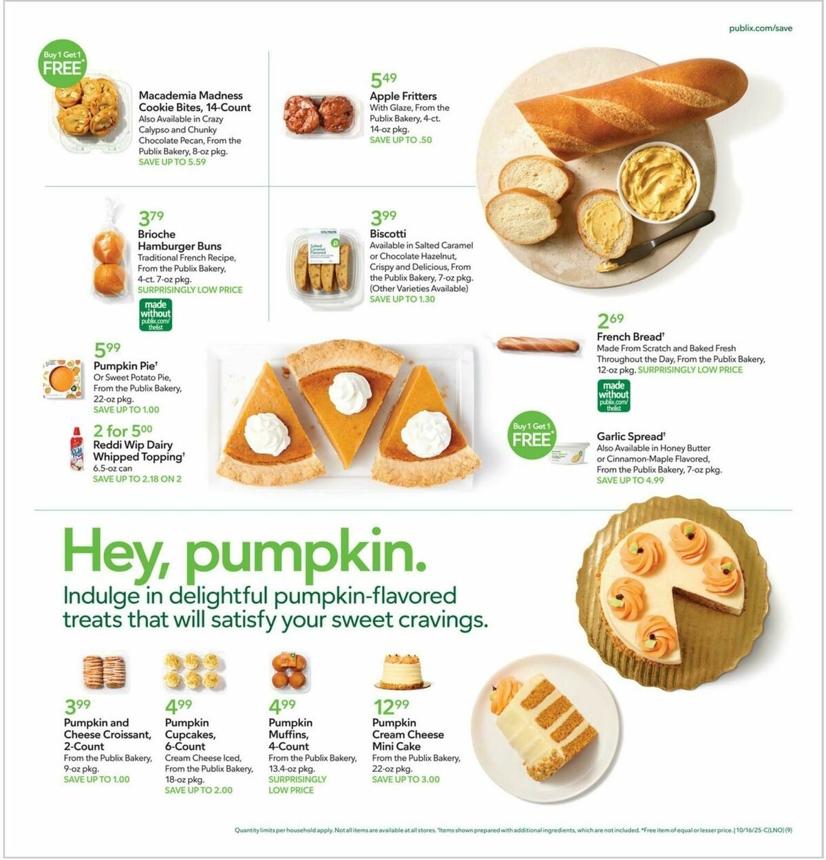 Publix Weekly Ad from October 15