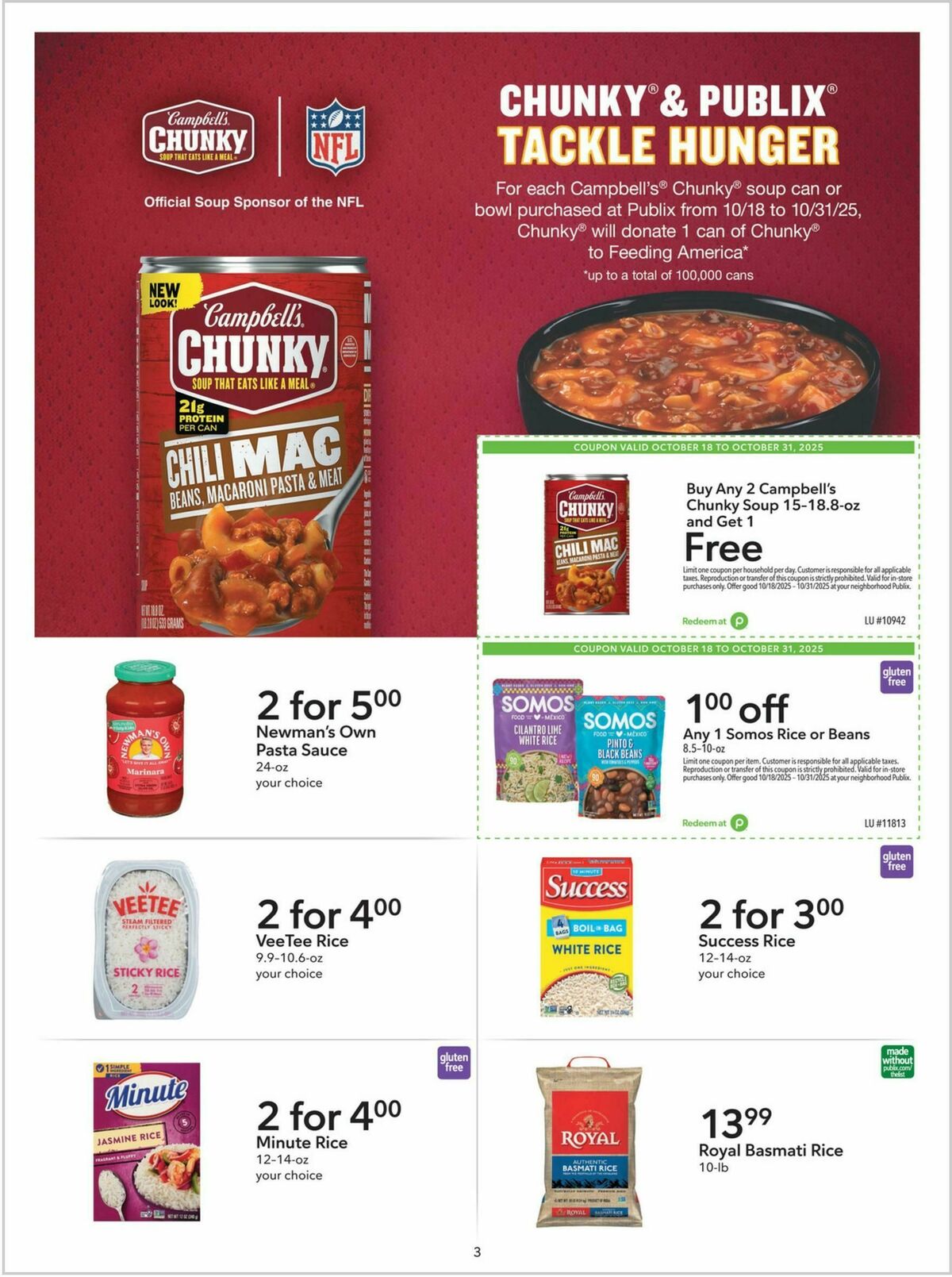 Publix Extra Savings Weekly Ad from October 18