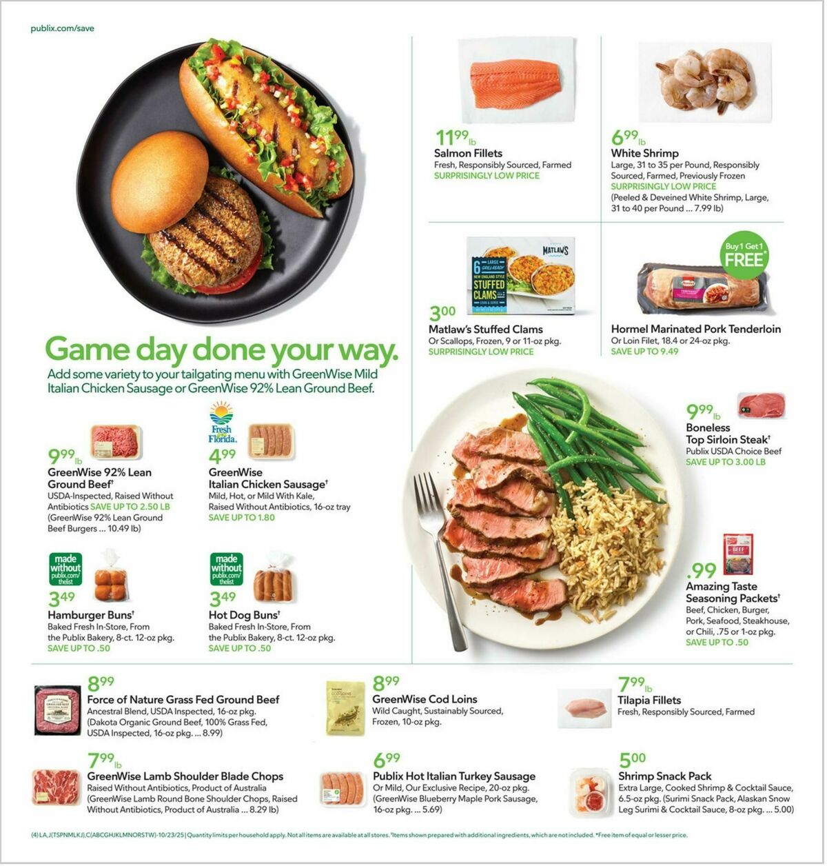 Publix Weekly Ad from October 22