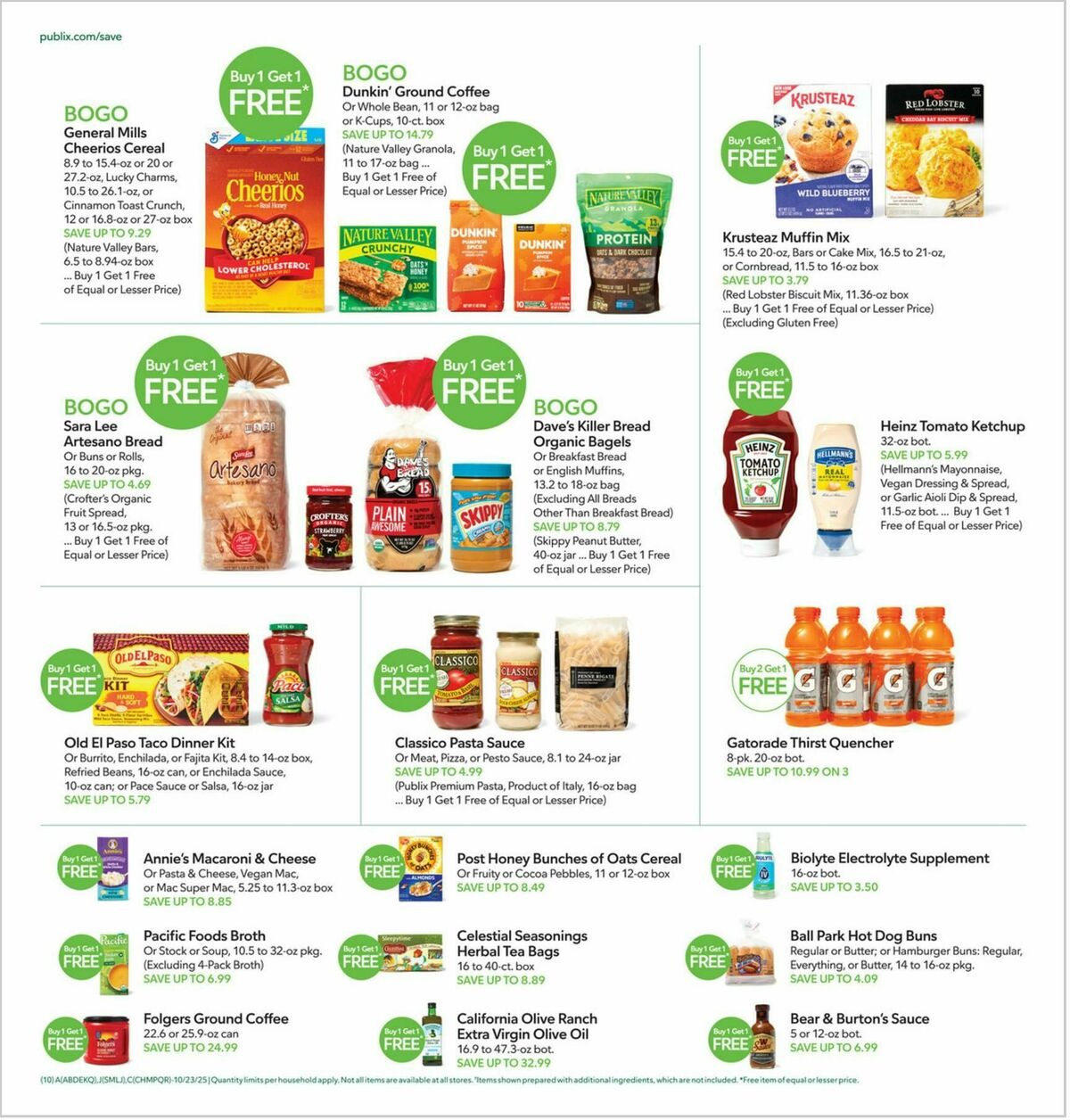 Publix Weekly Ad from October 22
