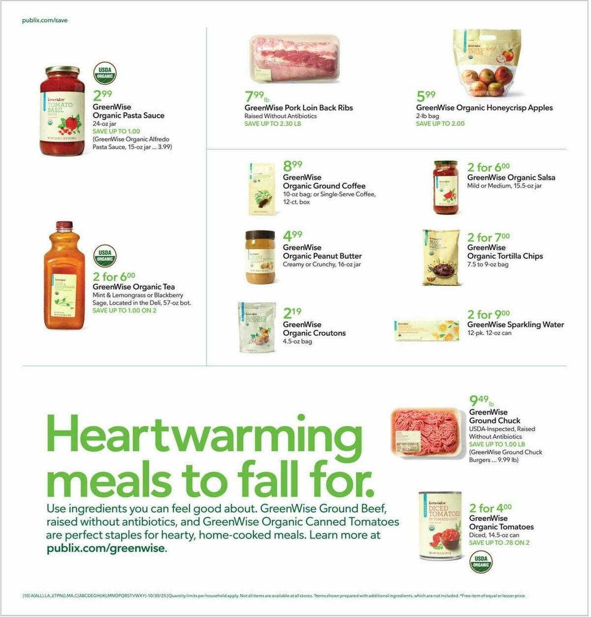Publix Weekly Ad from October 29