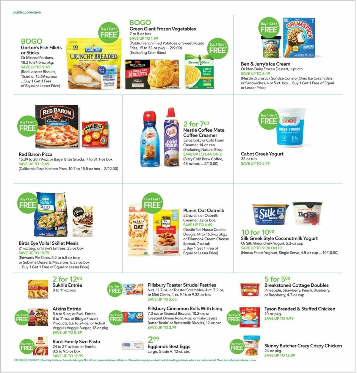 Publix Weekly Ad from October 29