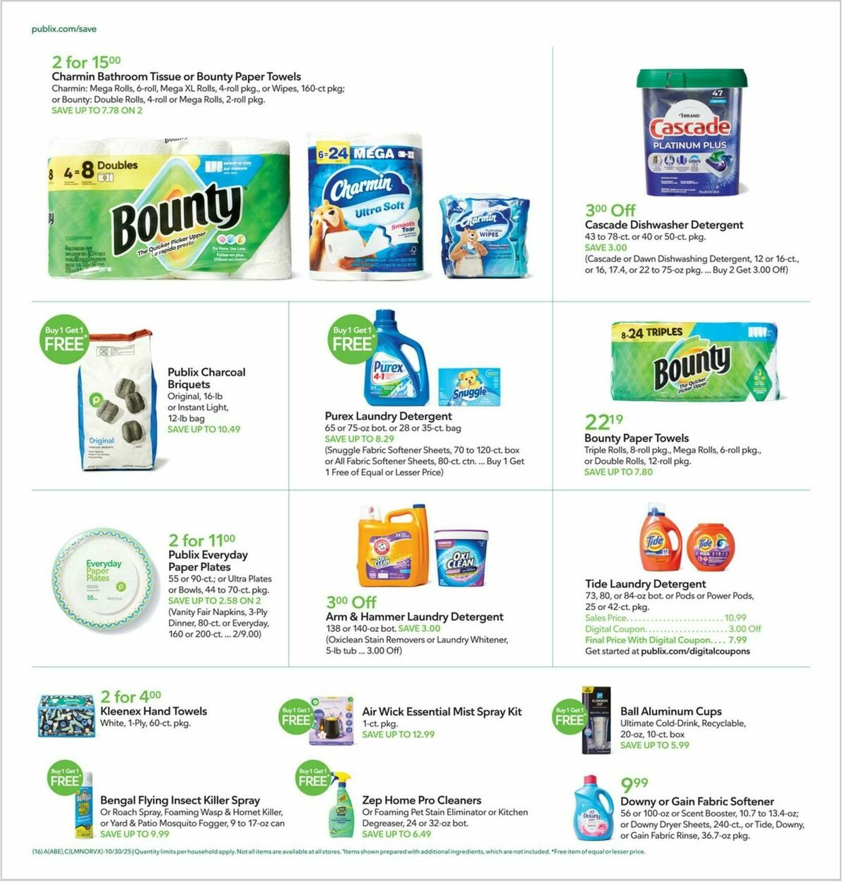 Publix Weekly Ad from October 29
