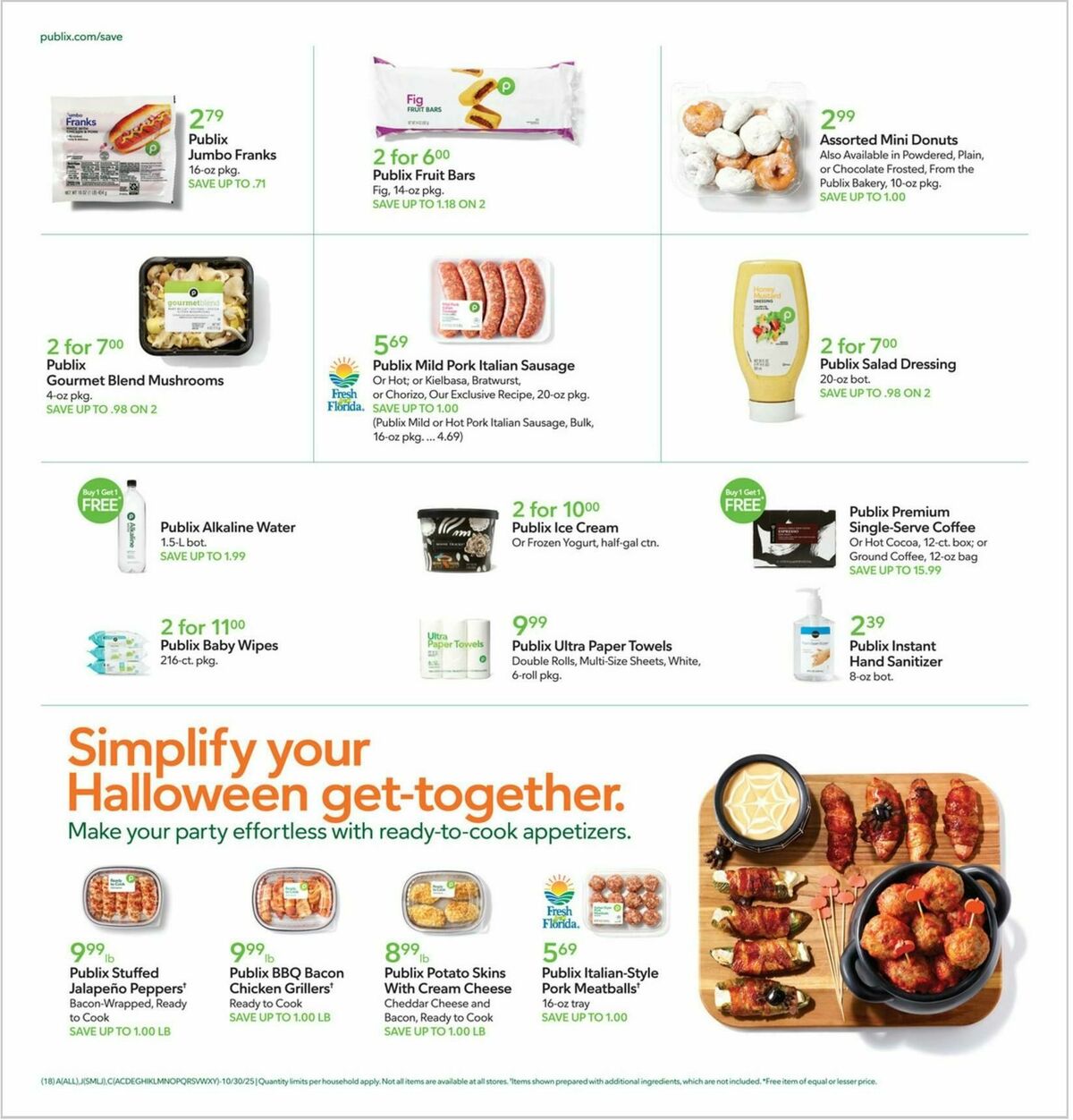 Publix Weekly Ad from October 29