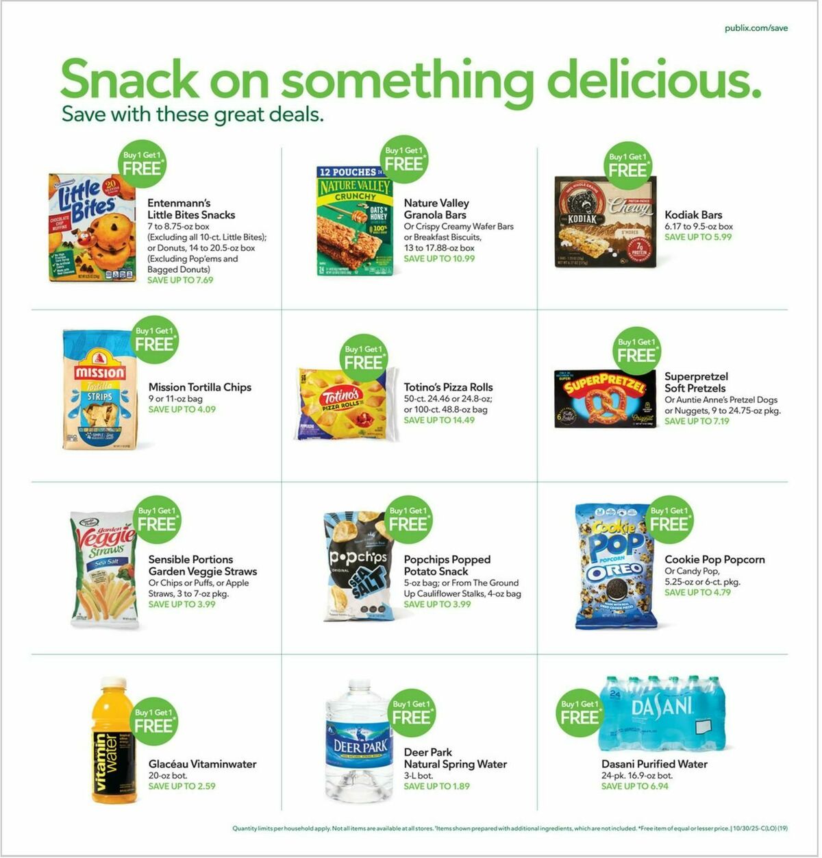 Publix Weekly Ad from October 29