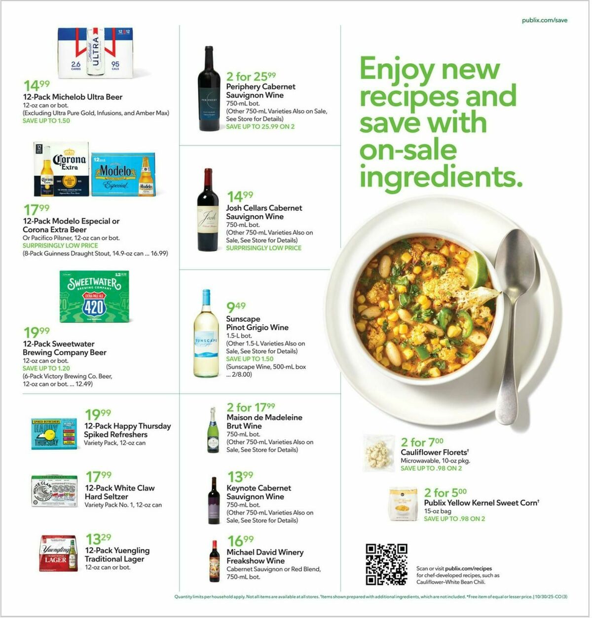 Publix Weekly Ad from October 29