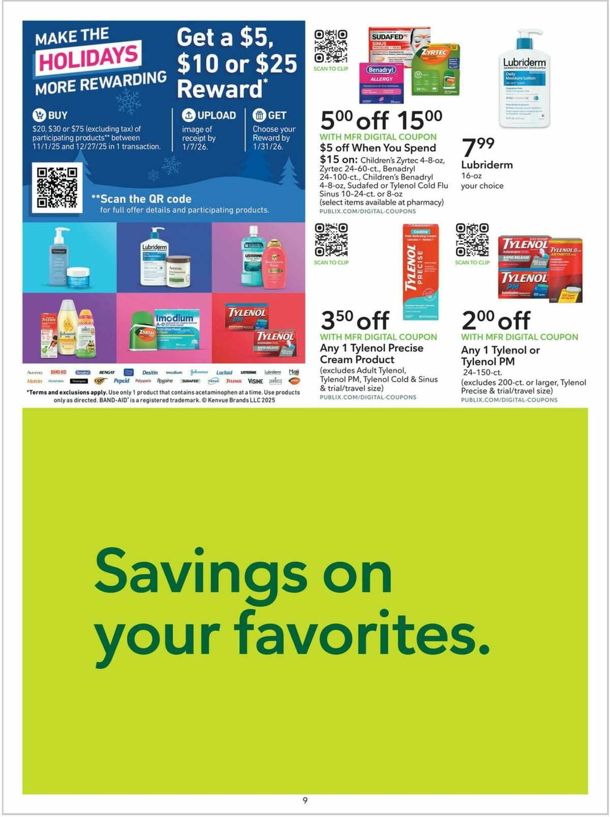 Publix Extra Savings Weekly Ad from November 1