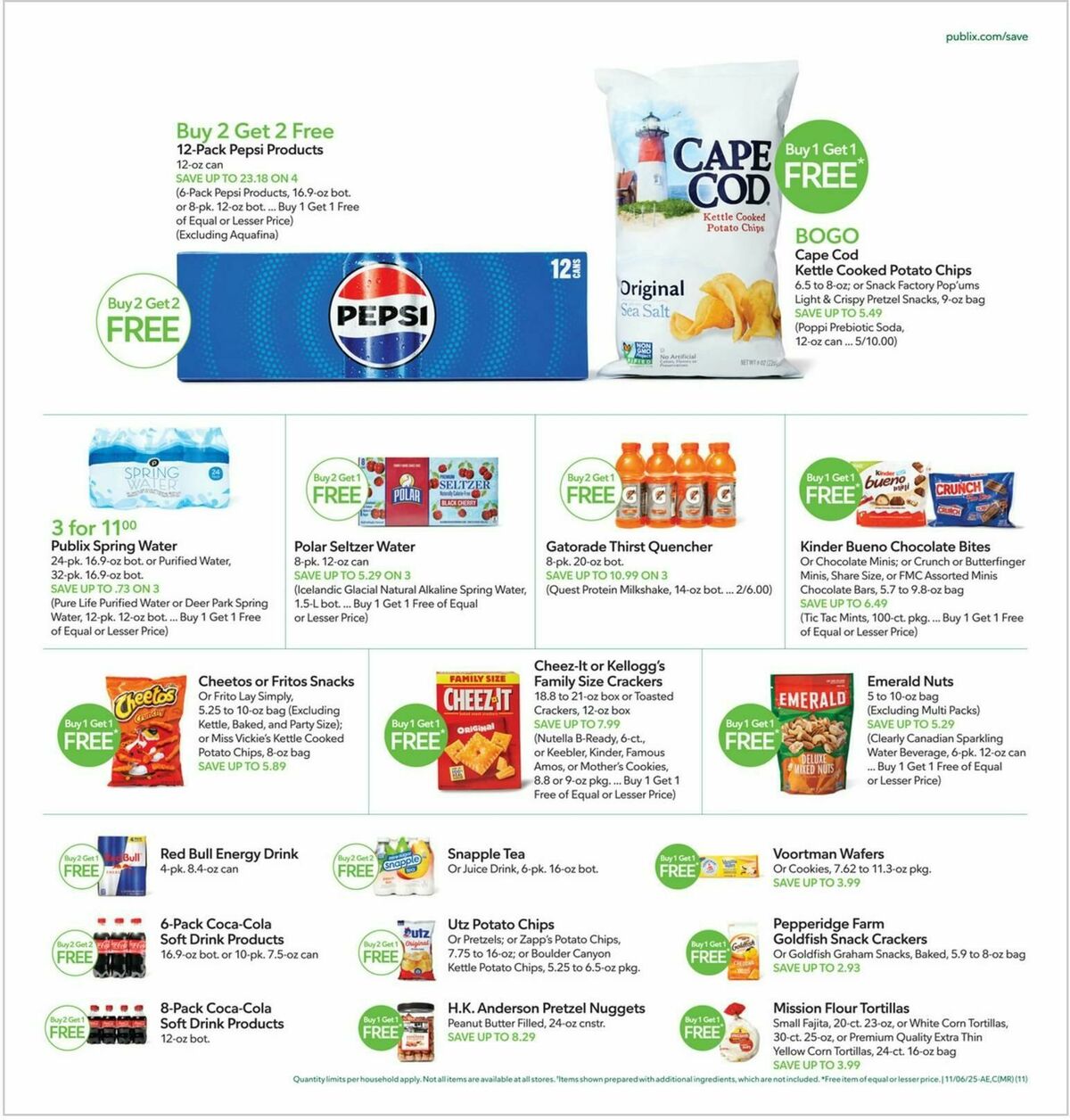 Publix Weekly Ad from November 5