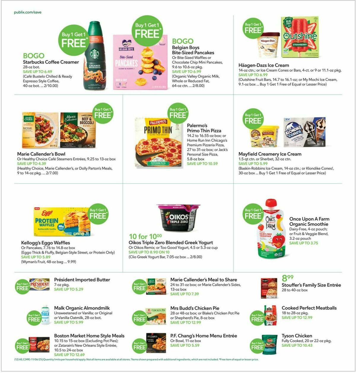 Publix Weekly Ad from November 5