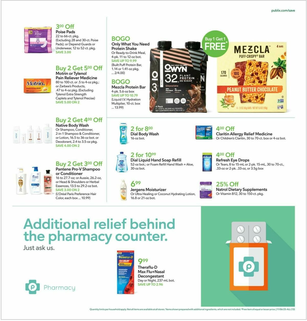 Publix Weekly Ad from November 5