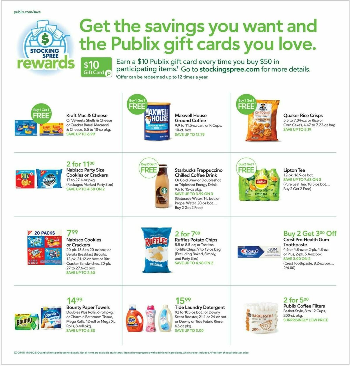 Publix Weekly Ad from November 5