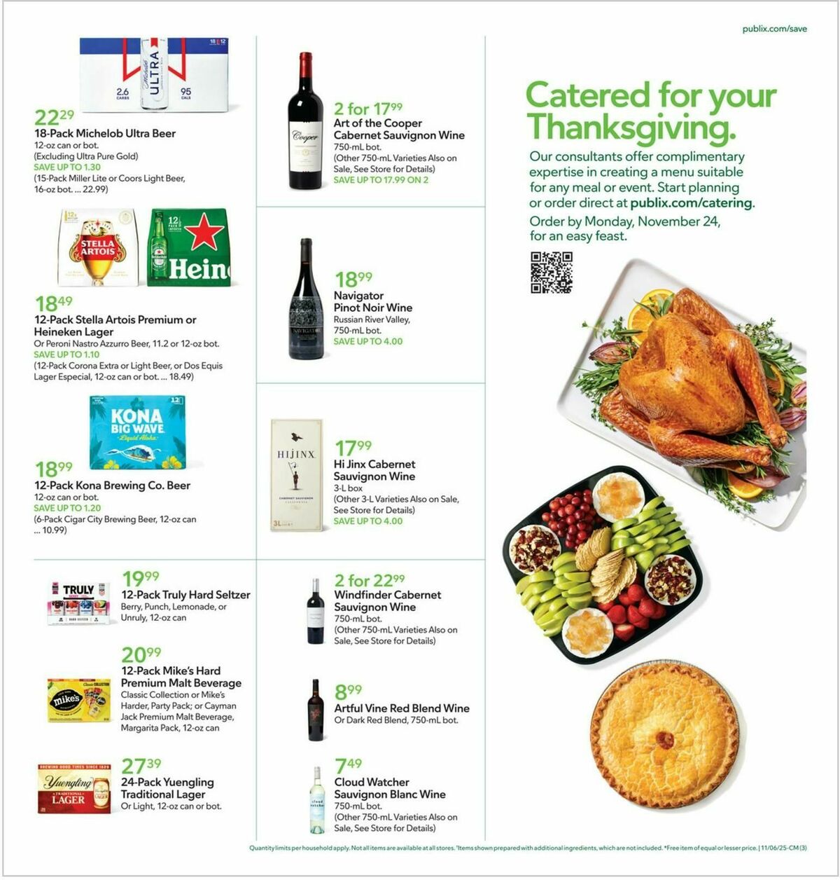 Publix Weekly Ad from November 5