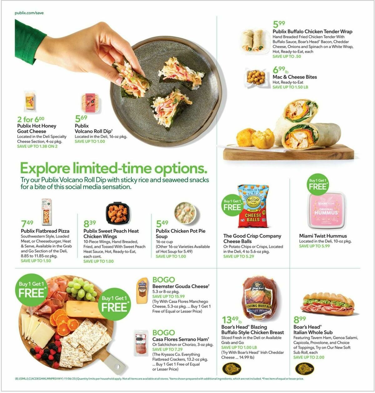 Publix Weekly Ad from November 5