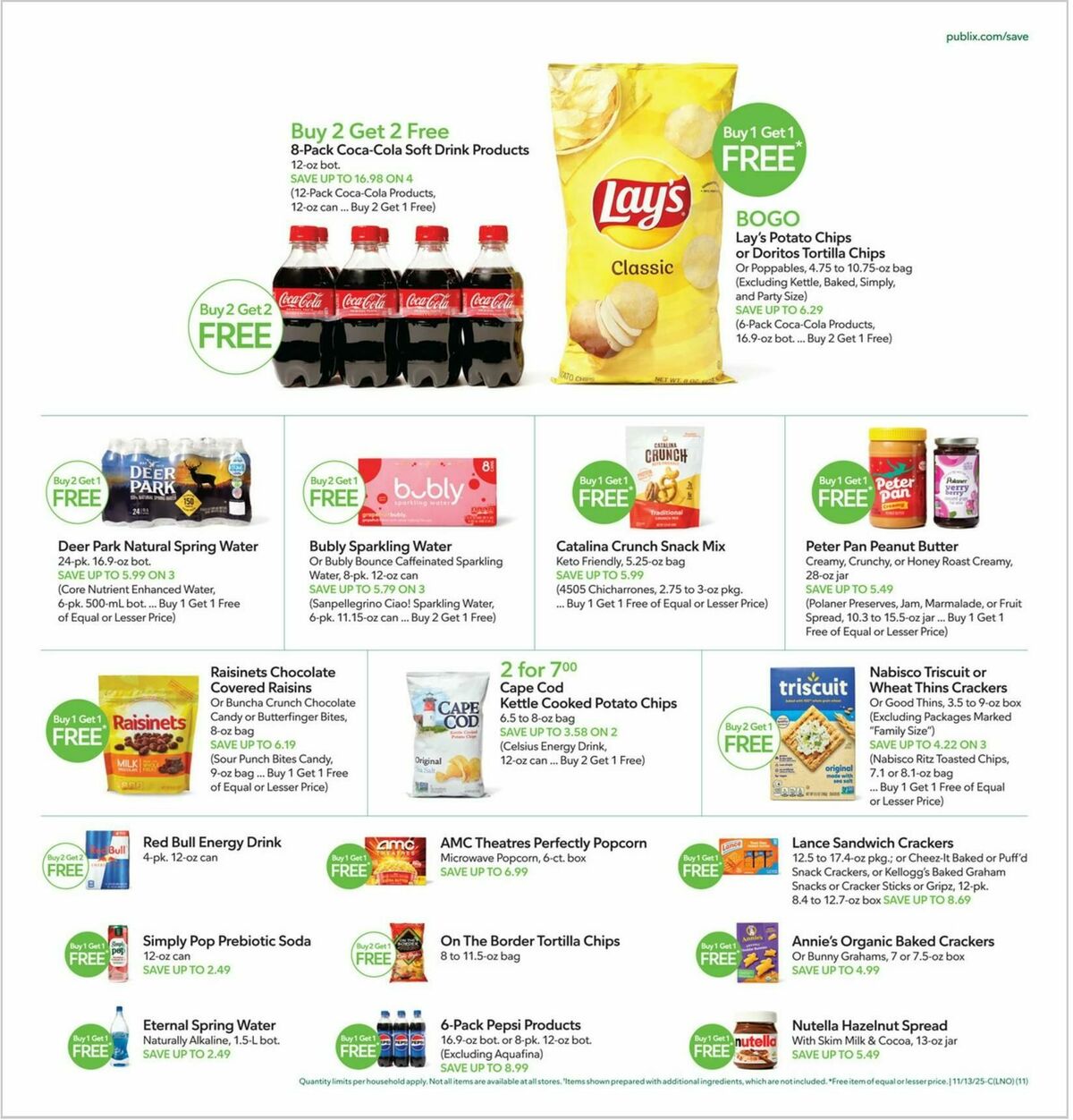 Publix Weekly Ad from November 12