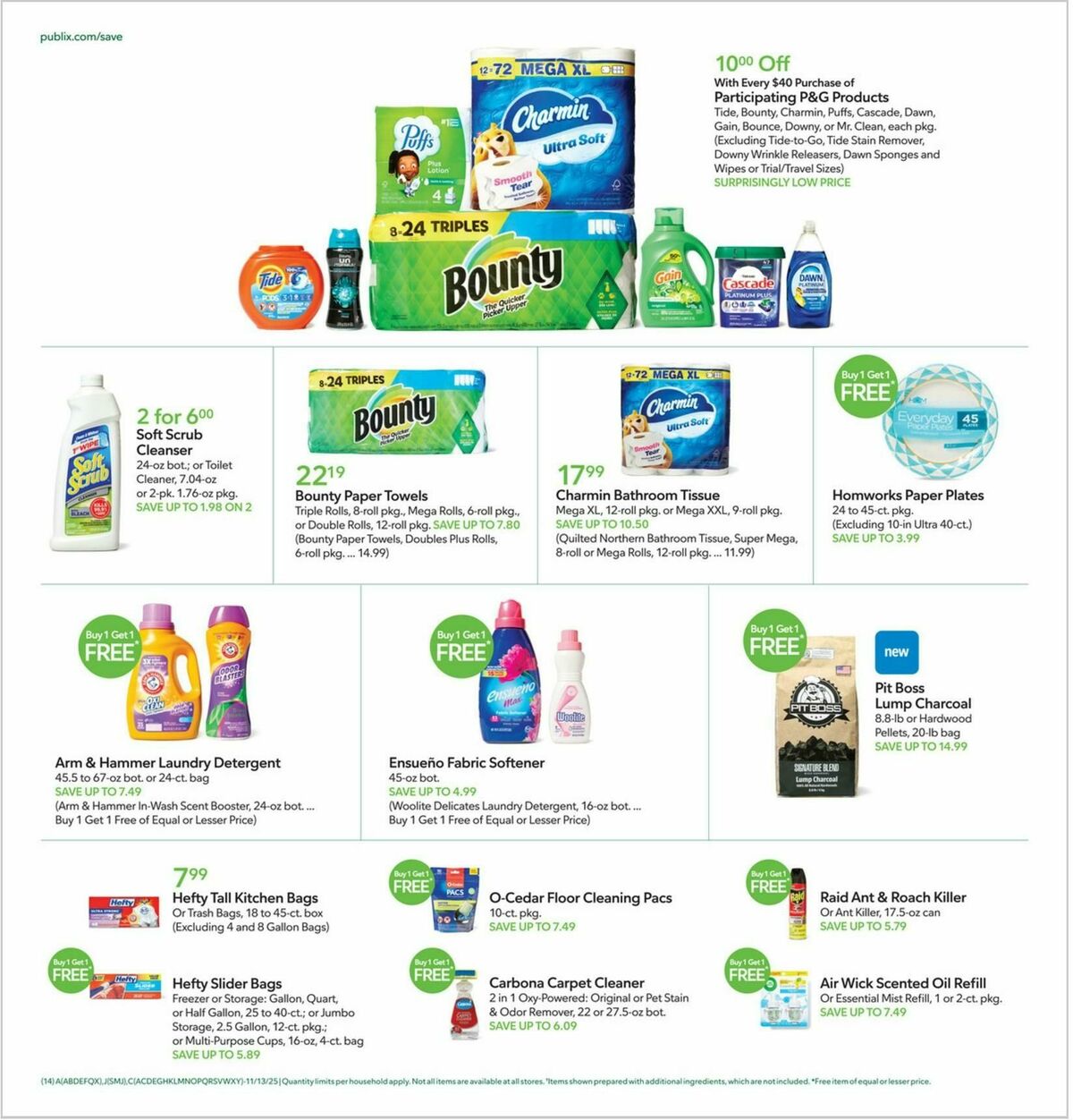 Publix Weekly Ad from November 12