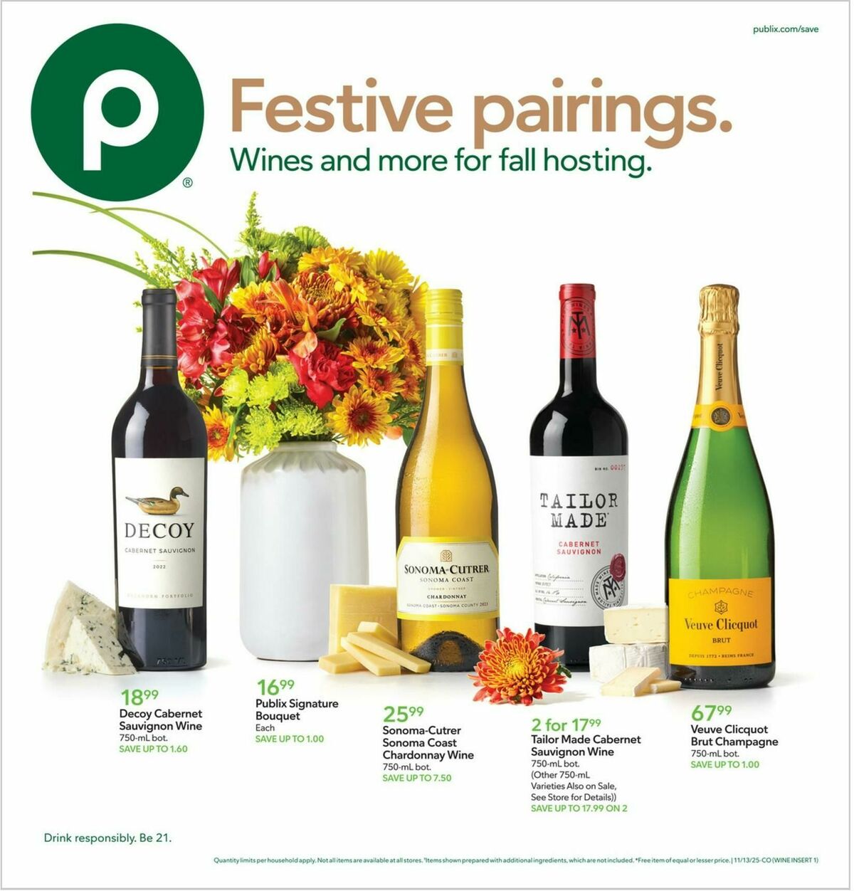Publix Weekly Ad from November 12