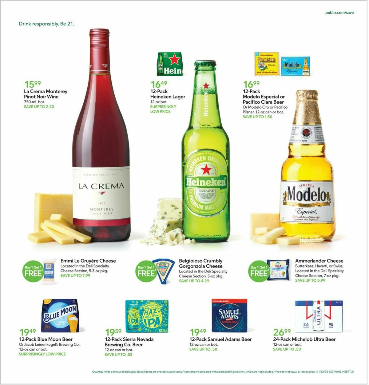 Publix Weekly Ad from November 12