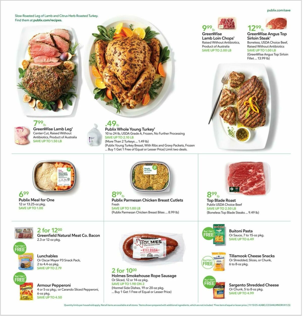 Publix Weekly Ad from November 12