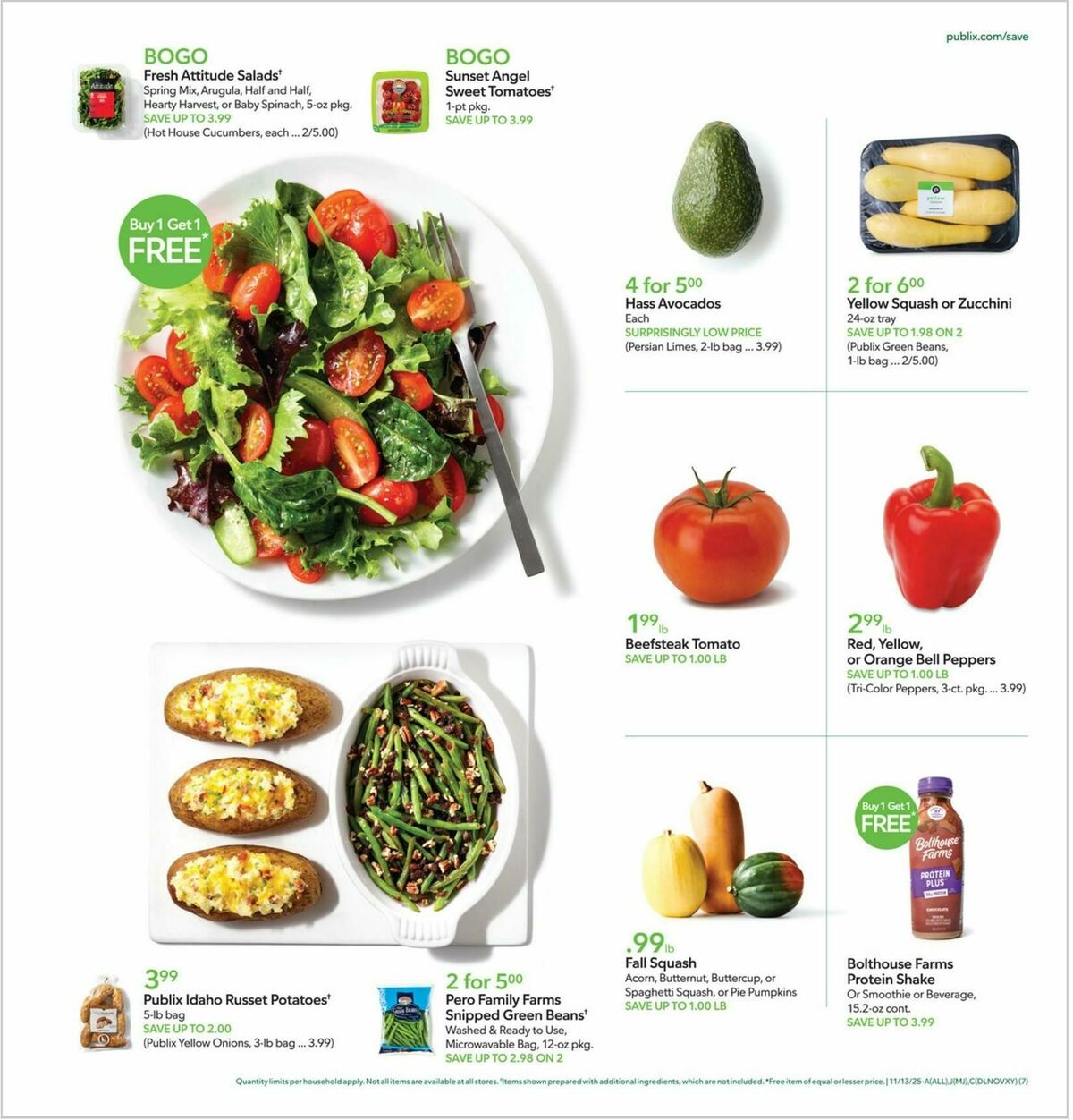 Publix Weekly Ad from November 12
