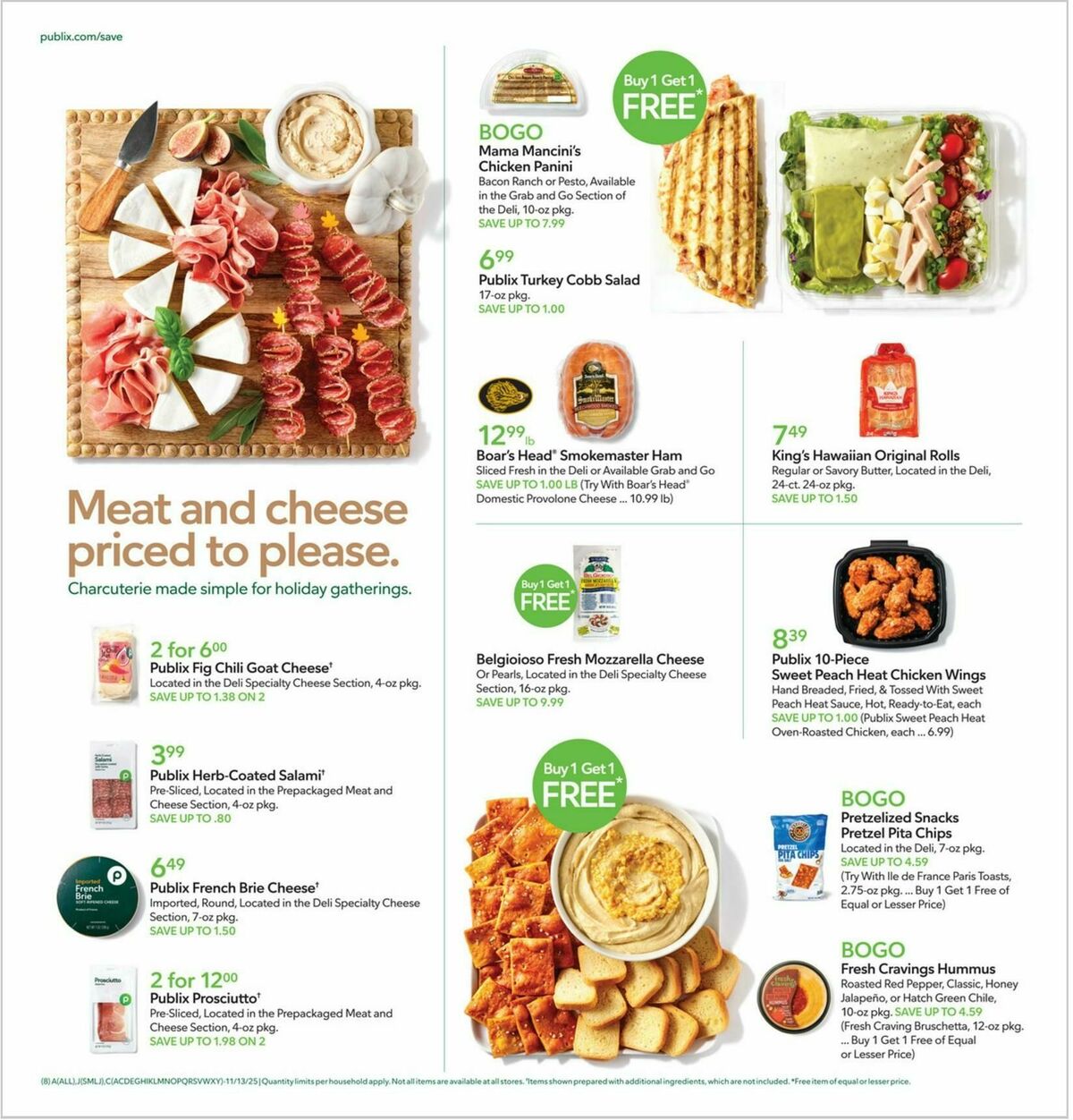 Publix Weekly Ad from November 12