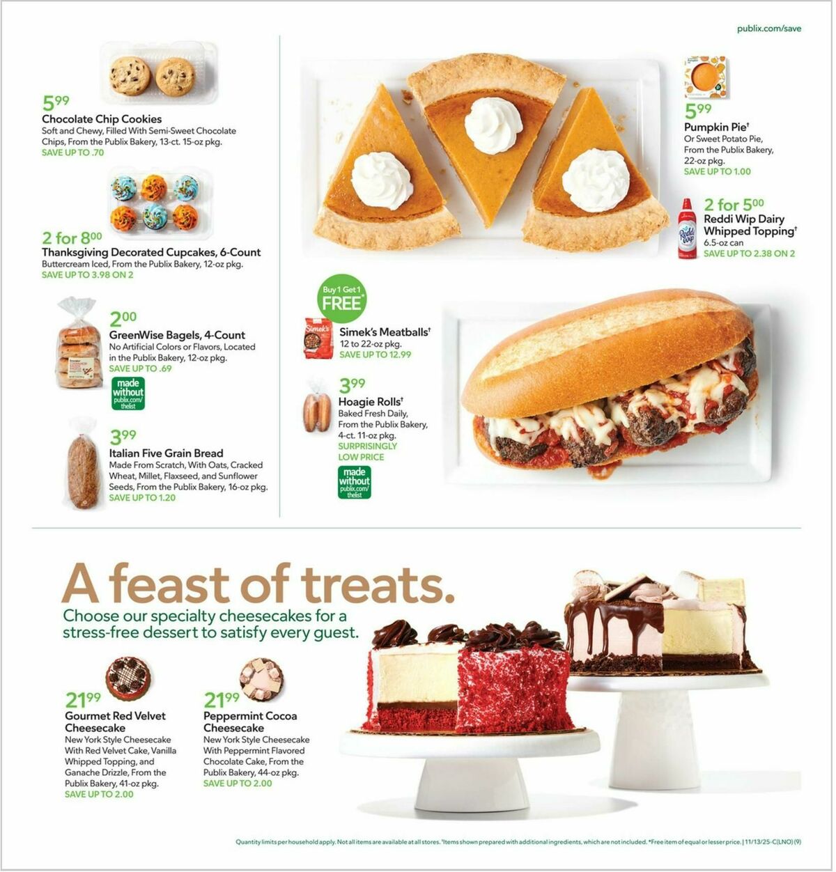 Publix Weekly Ad from November 12
