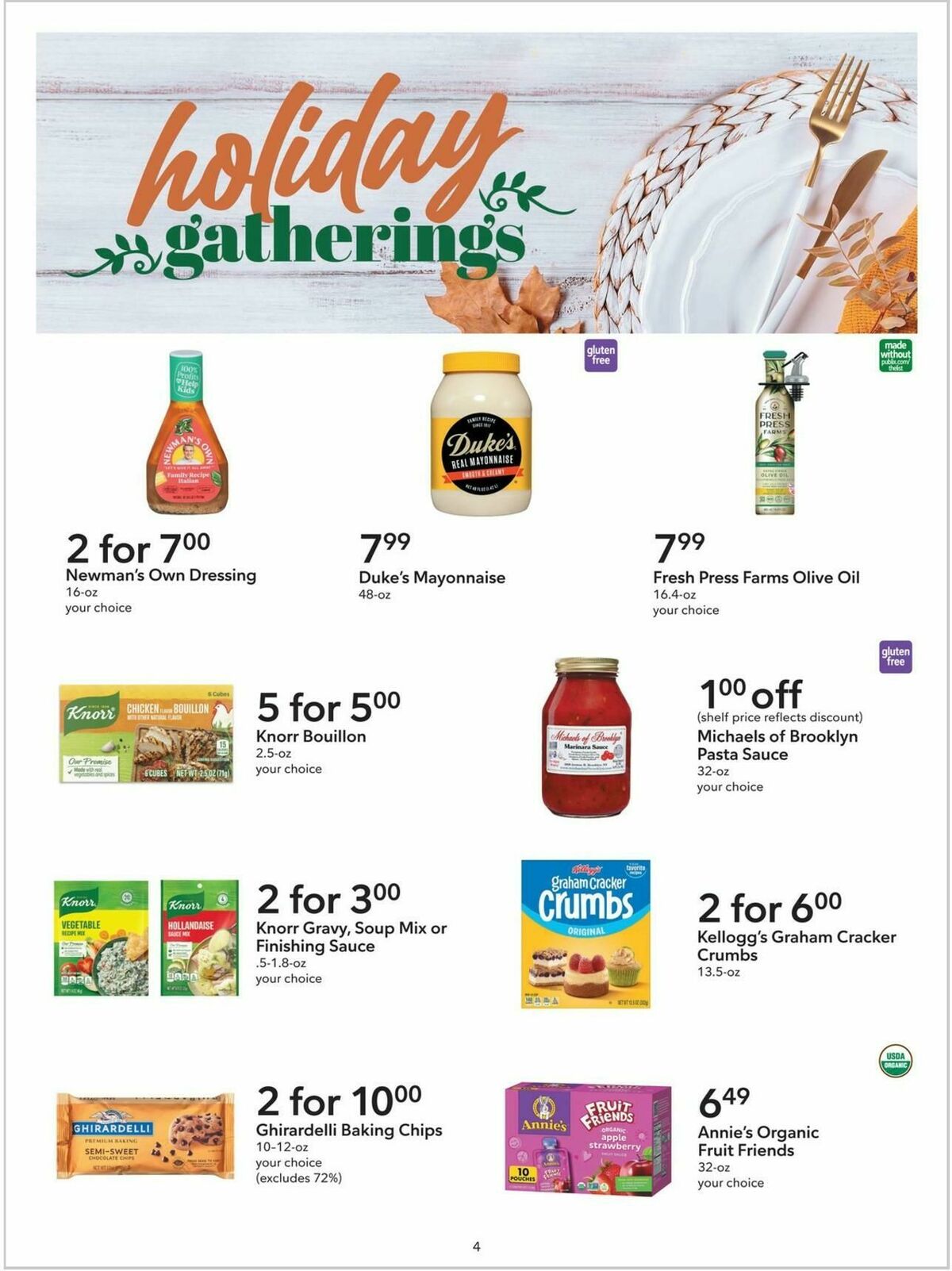 Publix Extra Savings Weekly Ad from November 15