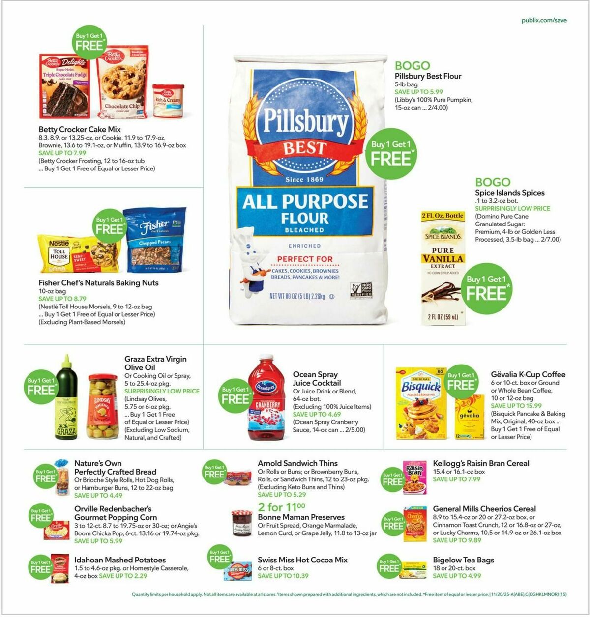 Publix Weekly Ad from November 19