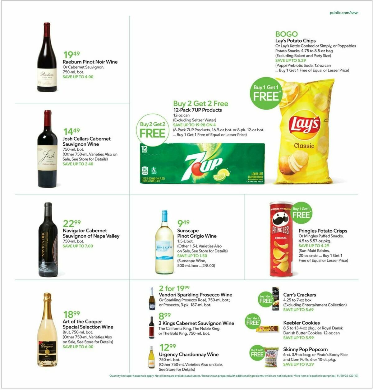 Publix Weekly Ad from November 19