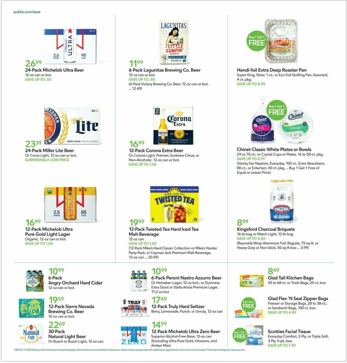 Publix Weekly Ad from November 19