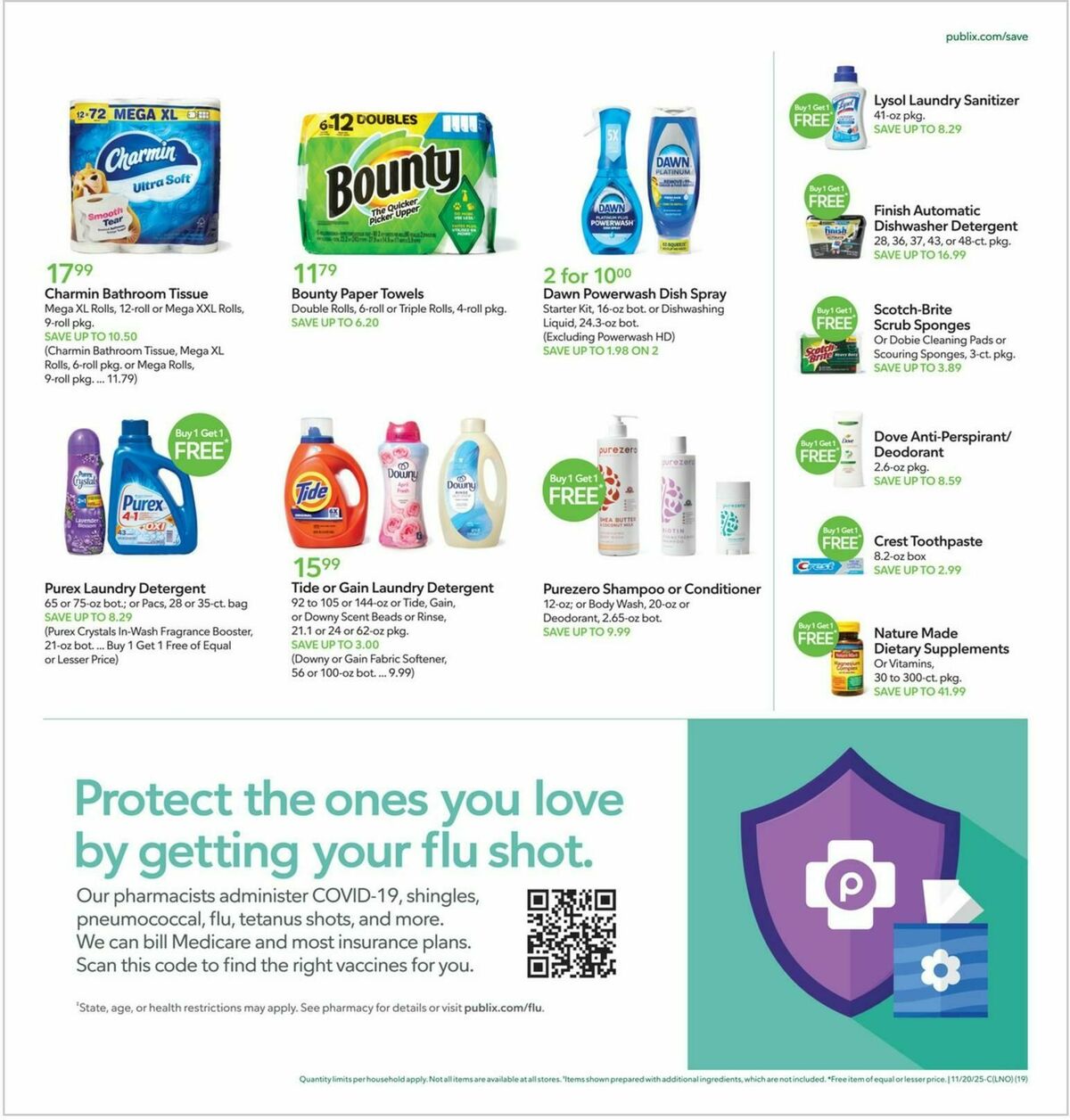 Publix Weekly Ad from November 19