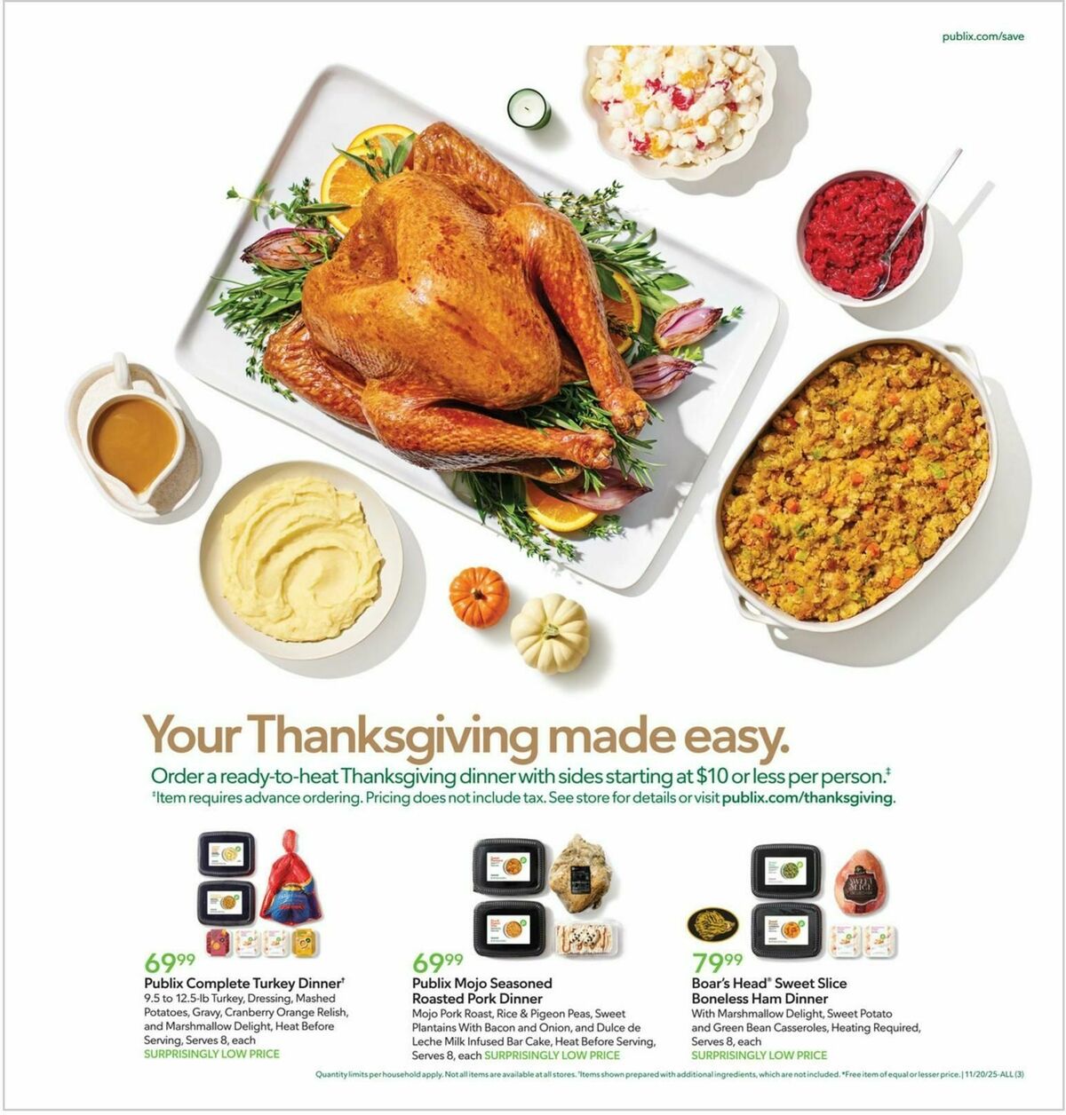 Publix Weekly Ad from November 19