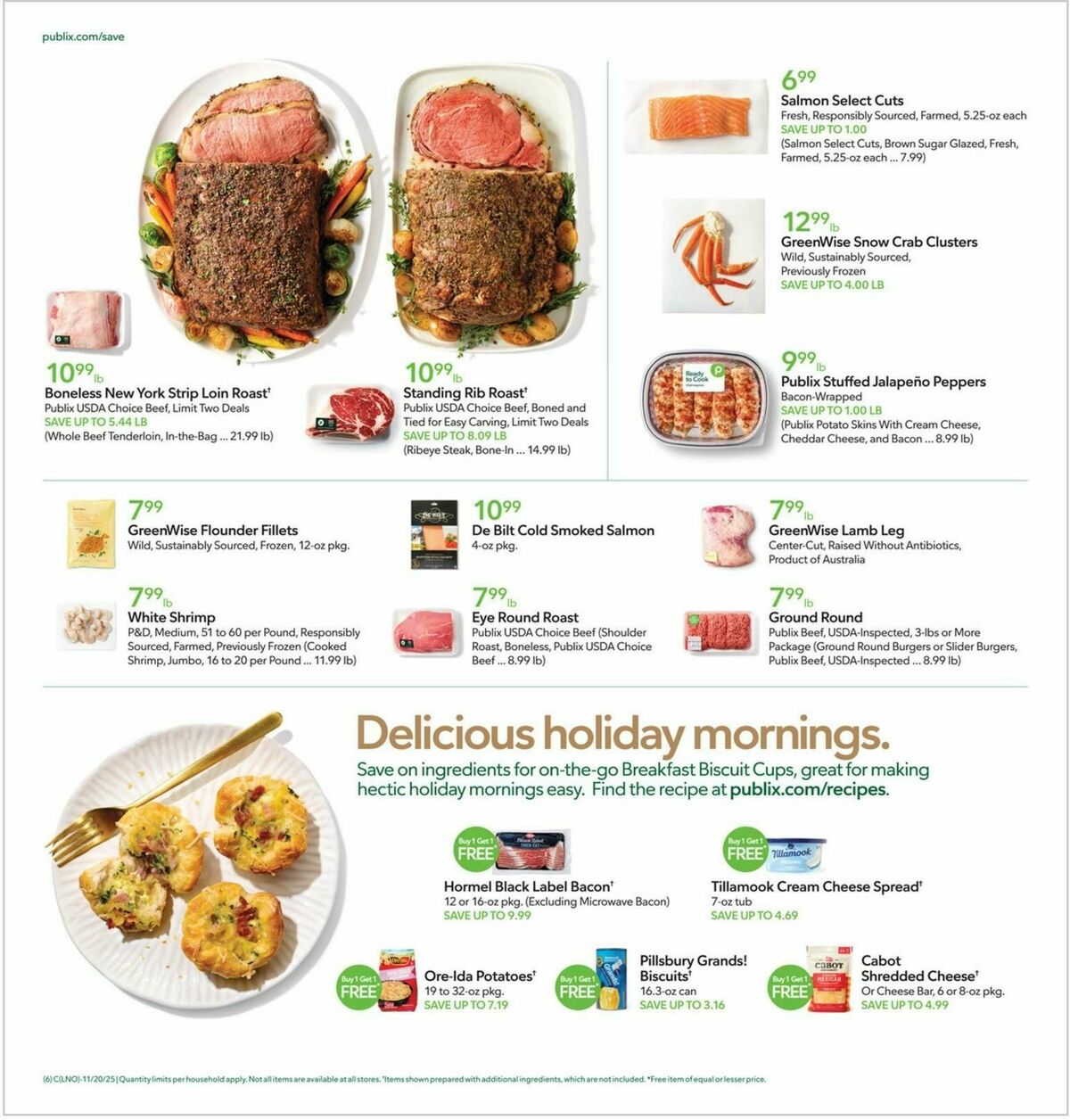 Publix Weekly Ad from November 19