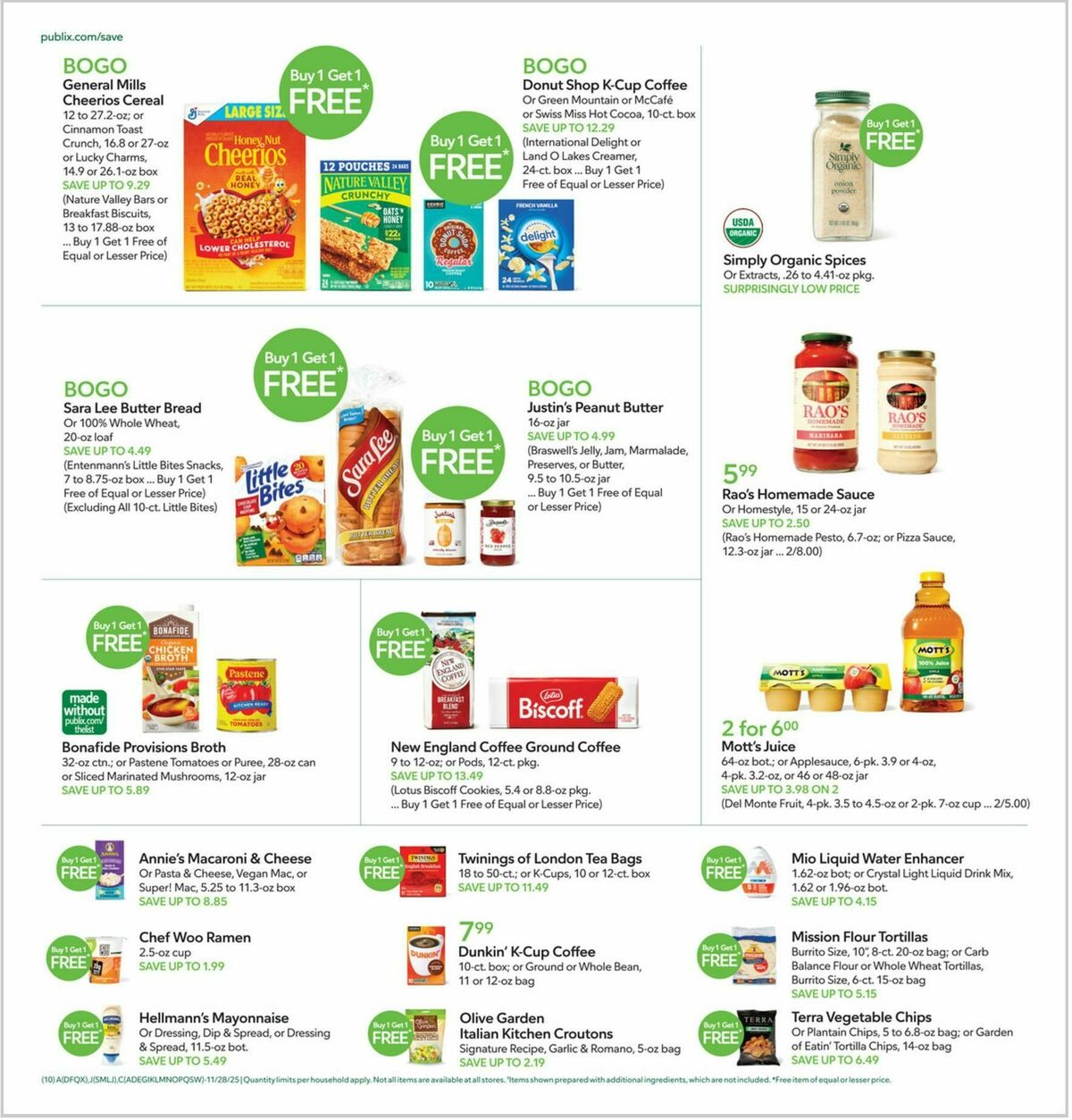 Publix Weekly Ad from November 28