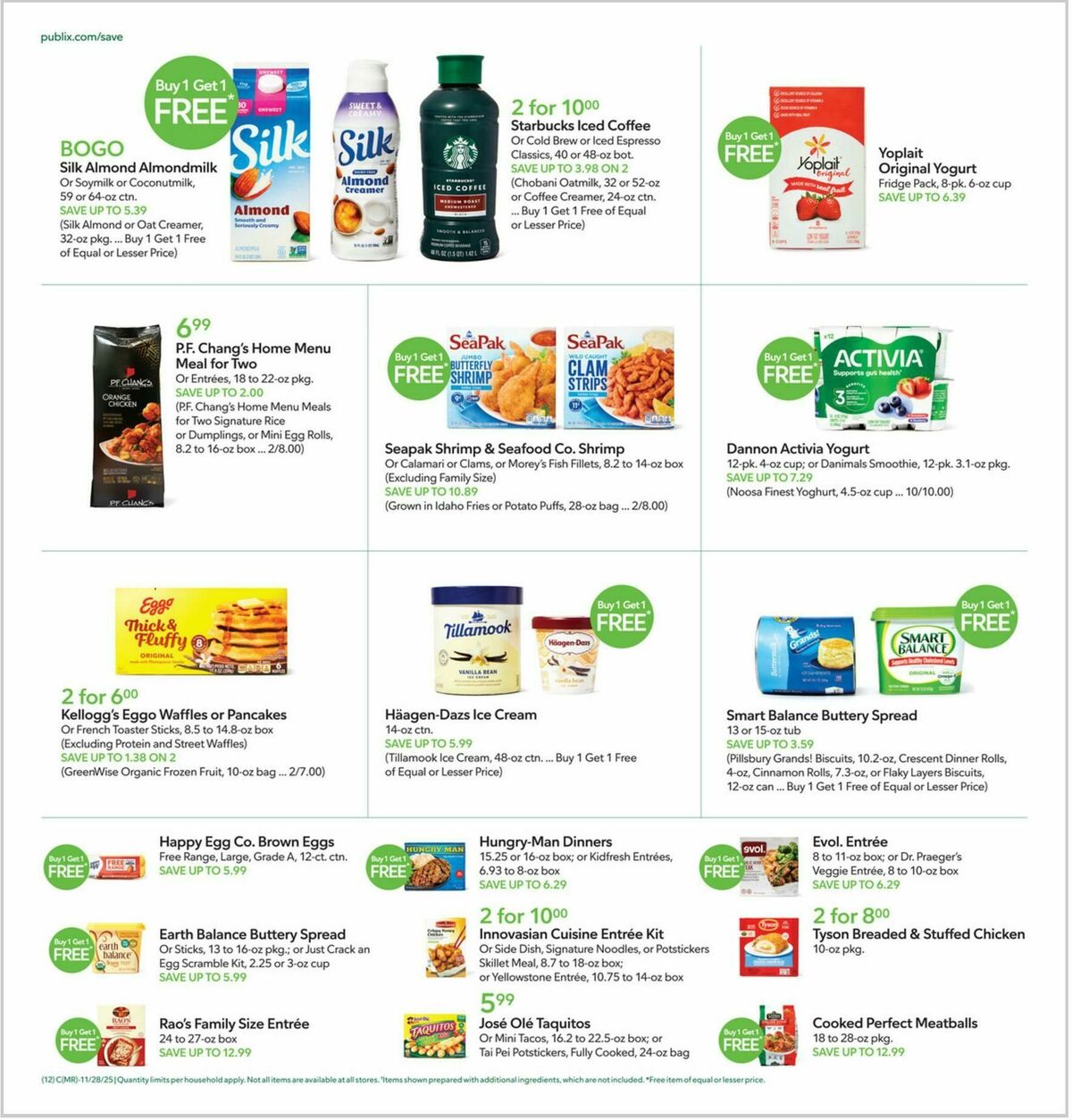 Publix Weekly Ad from November 28